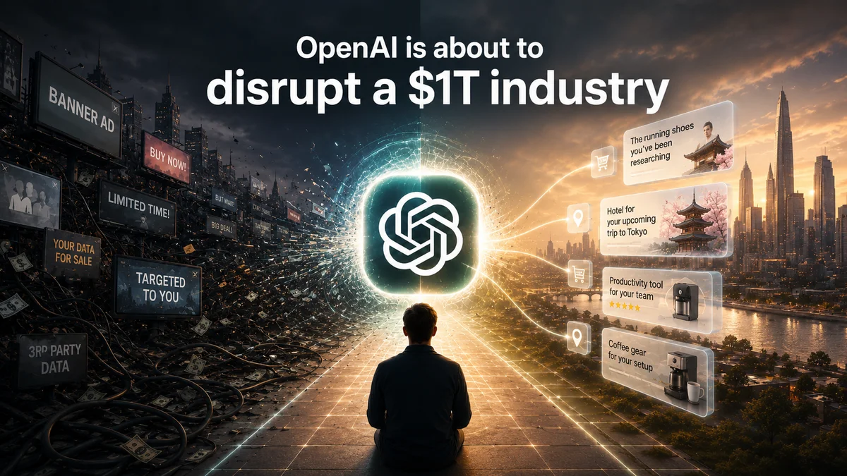 OpenAI is about to disrupt a $1T industry - how AI memory turns personal context into the new advertising stack