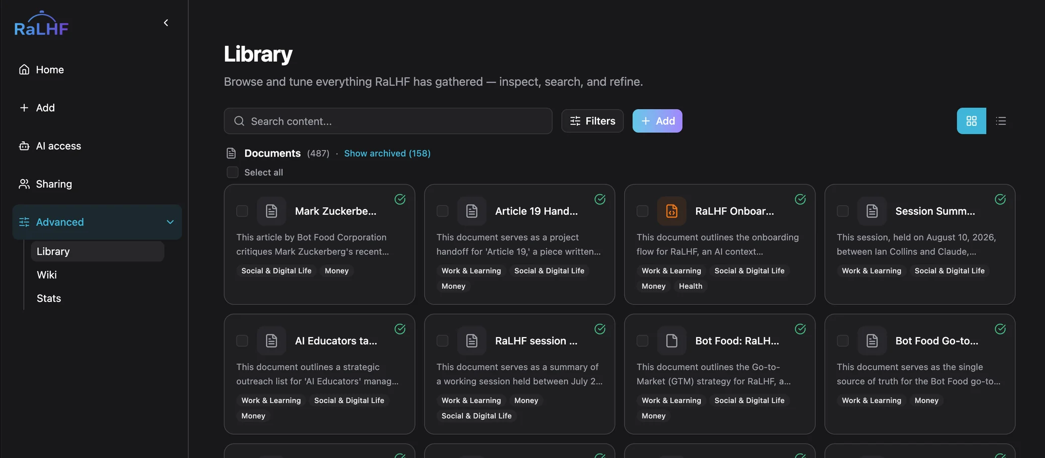 Context library